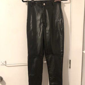 Misguided Leather Pants